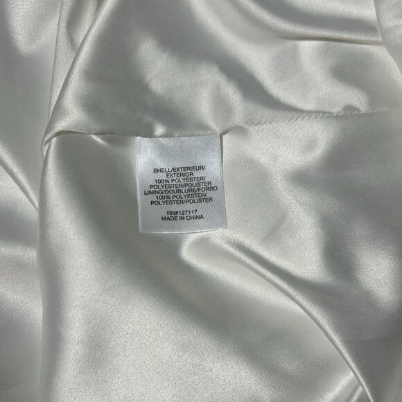 Badgley Mischka Tiered Fringe Cocktail Flapper Dress - Picture 7 of 8